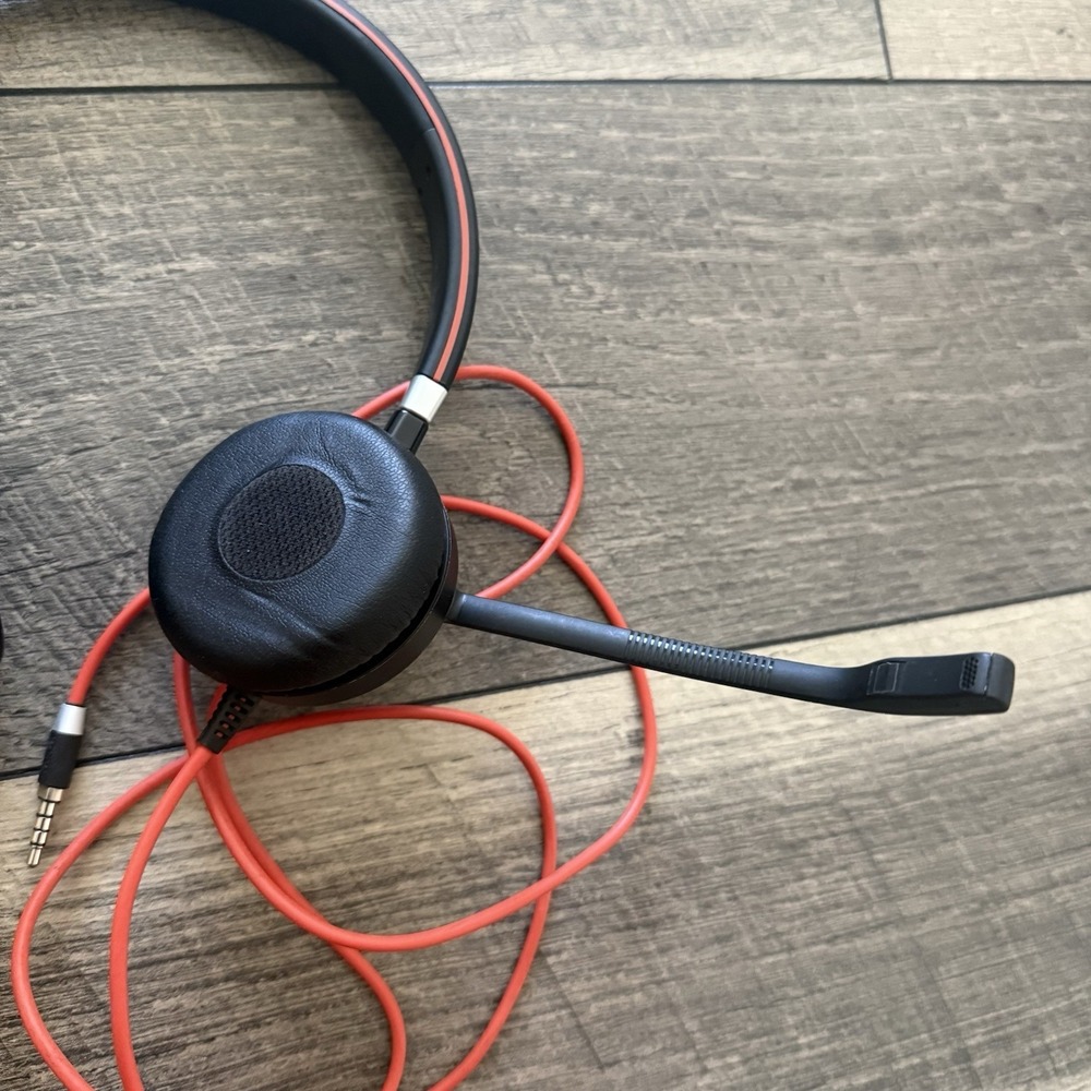 Jabra Evolve 40 MS Stereo Wired Headset ENC010 Microsoft Teams USB 3.5mm Mic - Picture 7 of 16